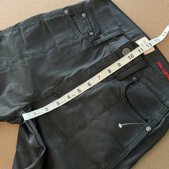 AO.LA by Alice+Olivia Good Highrise Skinny Front Slit Jeans -Cosmos - Size 27 - Picture 7 of 12